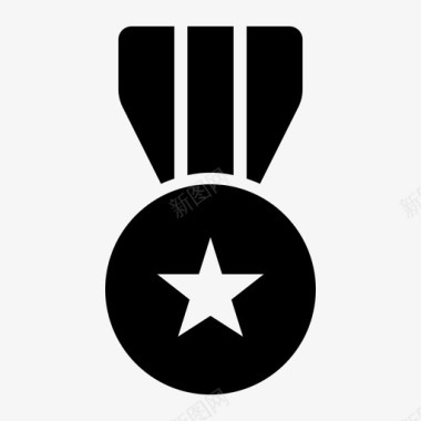 奖章徽章荣誉图标图标