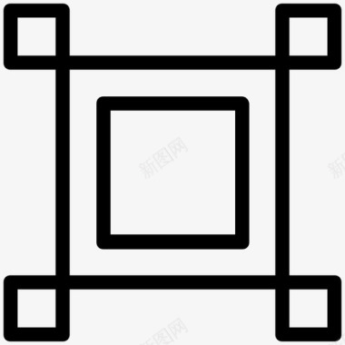 选择方块电脑图形学元素图标图标