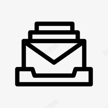 邮箱档案电子邮件图标图标