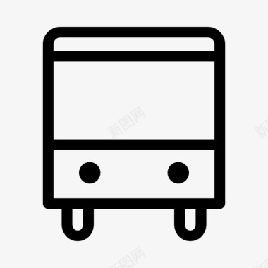 巴士交通工具旅行图标图标