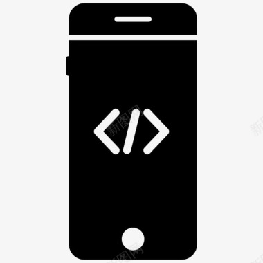 编程语言编码移动软件移动编码移动电话图标图标