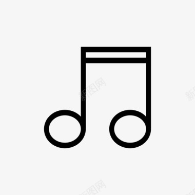 音乐音乐乐谱音乐符号图标图标