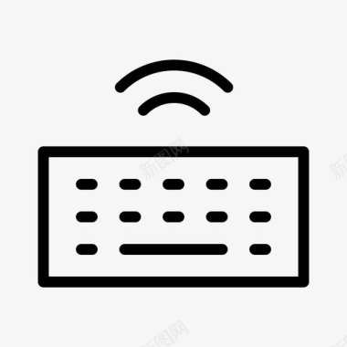 无线键盘消费电子产品设备图标图标