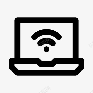 消费上限wifi笔记本消费电子产品设备图标图标