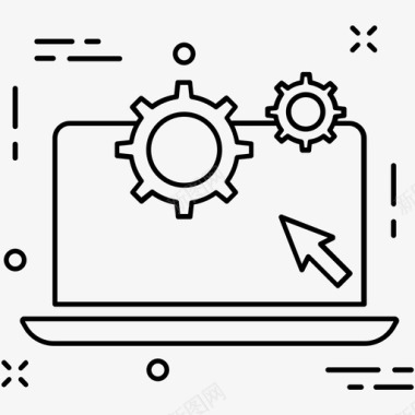 齿轮发动机笔记本设置齿轮其他图标1图标