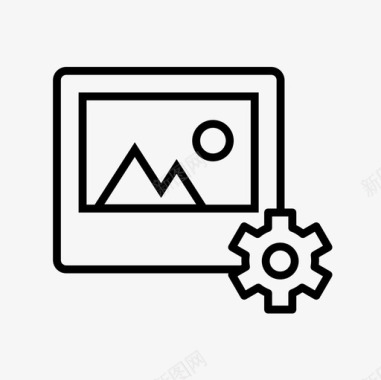 编辑页面图像设置图像编辑照片设置图标图标