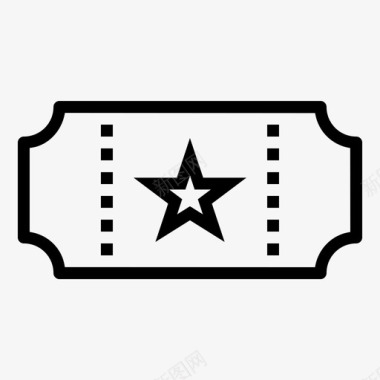 电影票电影院剧院图标图标
