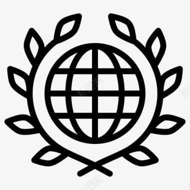国际法法院司法图标图标