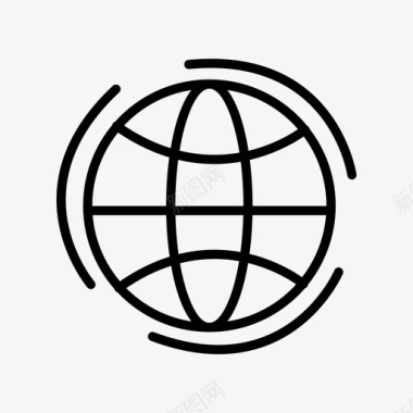 多个用户globeglobalweb图标图标