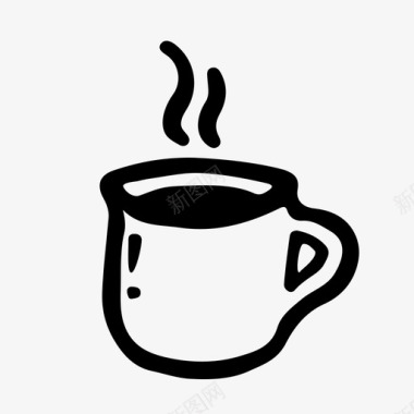 热饮咖啡热巧克力图标图标