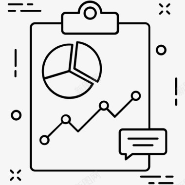 财务报告图形报告财务报告图形分析图标图标