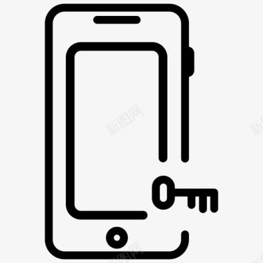 手机按键androidiphone图标图标