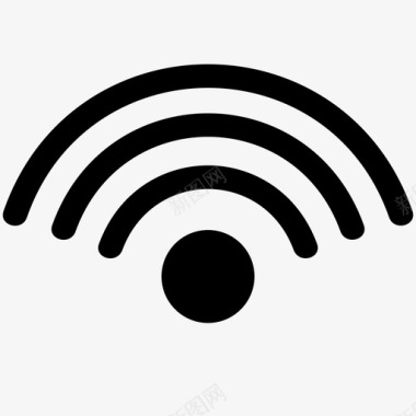 信号wifi互联网信号图标图标