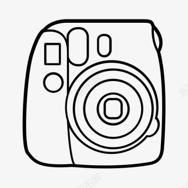 instax迷你相机即时怀旧图标图标