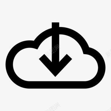 云icloud服务器图标图标