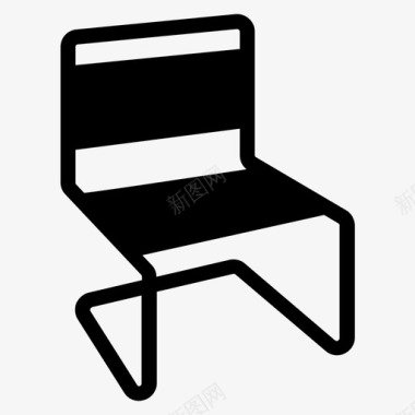 椅子师家具图标图标