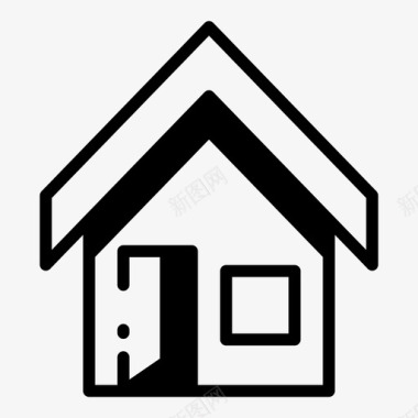 住宅房子主页主页按钮房子图标图标