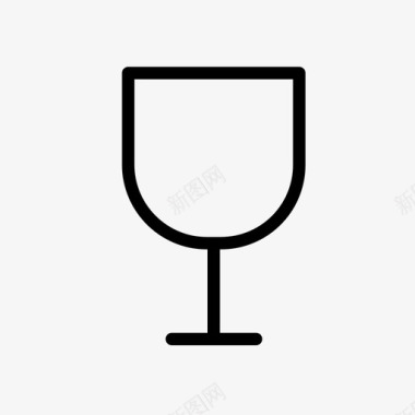 酒酒杯酒饮料图标图标