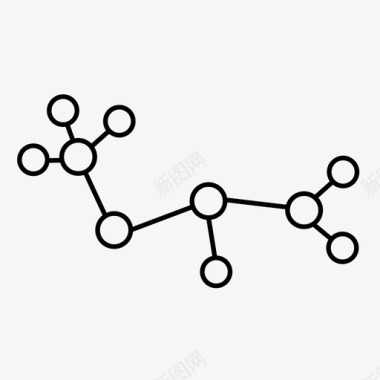 分子圈分子原子化学图标图标