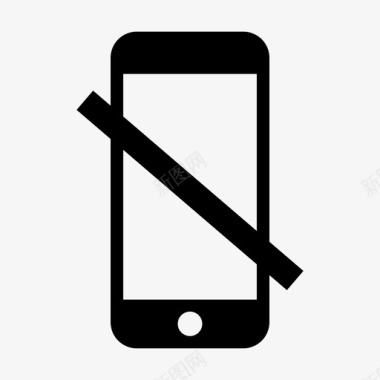 禁止使用手机禁止通话网络图标图标