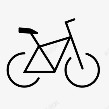 自行车免费绿色图标图标