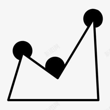 创业宣传面积图图表资金图表图标图标