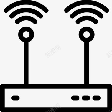 wifi调制解调器互联网wifi路由器图标图标