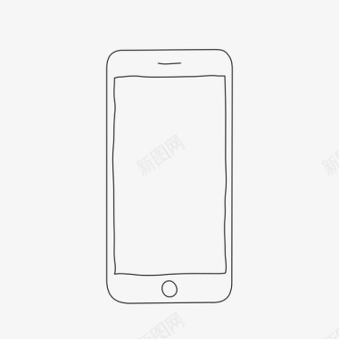 iPhone模板iphone设备手机图标图标