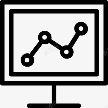 电影表分析折线图监控图标图标