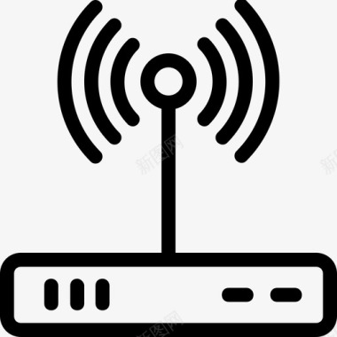 wifi调制解调器互联网wifi路由器图标图标