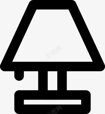 灯具物品家具图标图标