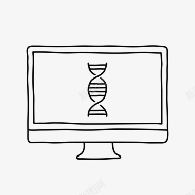 DNA图标桌面dna设备遗传学图标图标