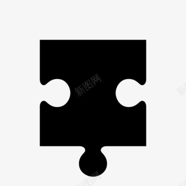 牛腩块拼图块模块部件图标图标