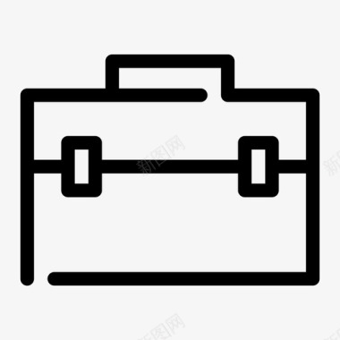 行李箱行李办公包图标图标
