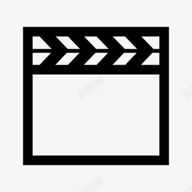 剪纸隔板剪纸电影图标图标