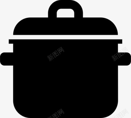 锅烹饪锅食物锅图标图标