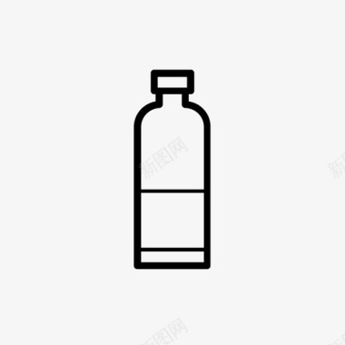 玻璃瓶瓶标签药品图标图标