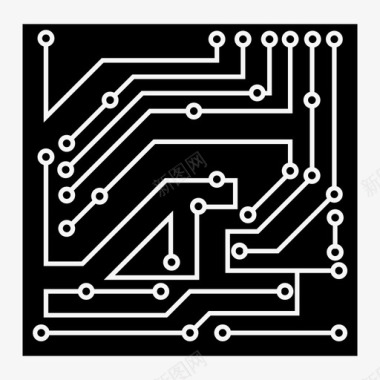 RFID芯片it计算机电子图标图标