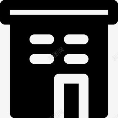 房产手提袋设计公寓大楼房产图标图标