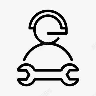 技术支持顾问客户服务图标图标