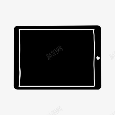 ipad免抠横向ipad设备屏幕图标图标
