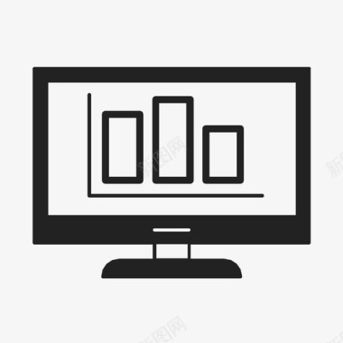 基金计算机分析图表基金图标图标