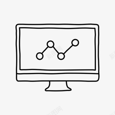 预算分析imac分析桌面设备图标图标