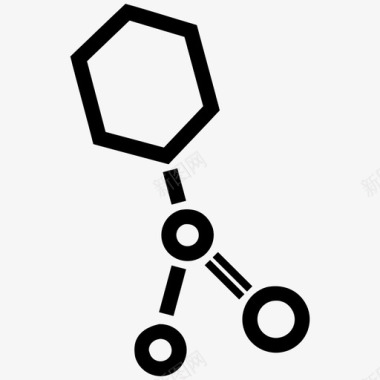 分子原子化学图标图标