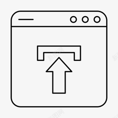 车站的图标上载应用程序用户界面图标图标