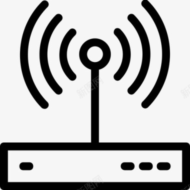 wifi调制解调器互联网wifi路由器图标图标