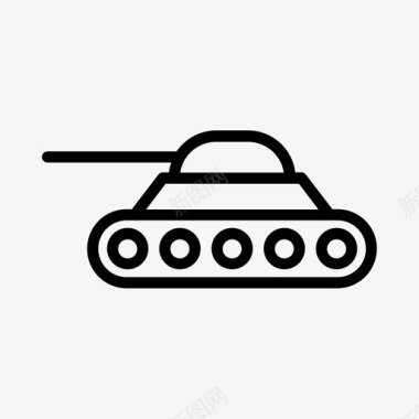 坦克战斗战争图标图标