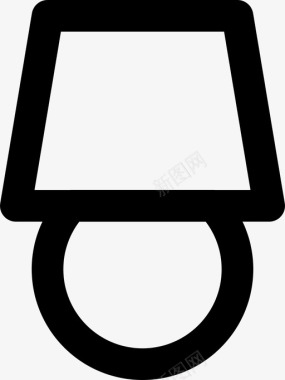 灯具物品家具图标图标
