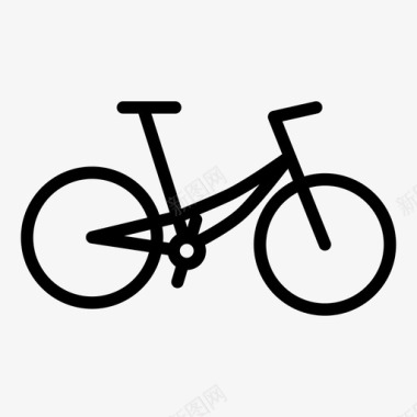 自行车山地车图标图标