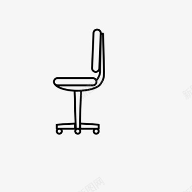 办公椅商务椅会议椅图标图标